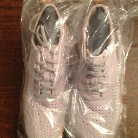 Cole Haan Men's Zerogrand Perforated Light Gray Suede Fashion Sneakers 11.5M NIB - Picture 5 of 7